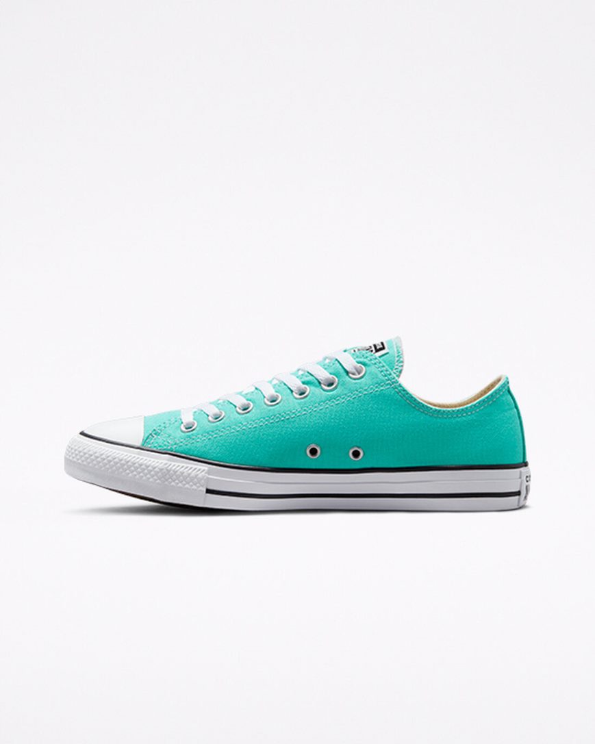 Zapatillas Bajas Converse Chuck Taylor All Star Seasonal Color Mujer Turquesa Claro | PE 4W8LPE